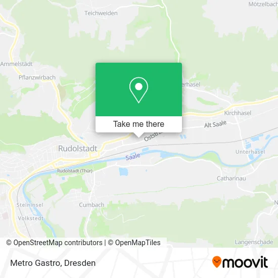 Карта Metro Gastro