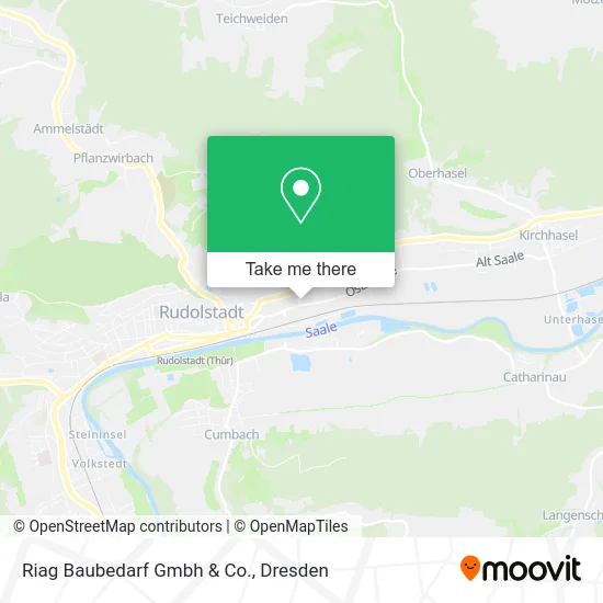 Riag Baubedarf Gmbh & Co. map