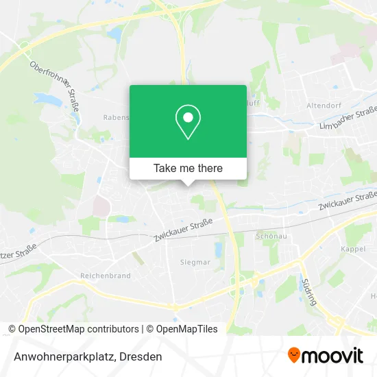 Карта Anwohnerparkplatz