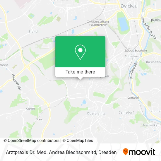 Карта Arztpraxis Dr. Med. Andrea Blechschmitd