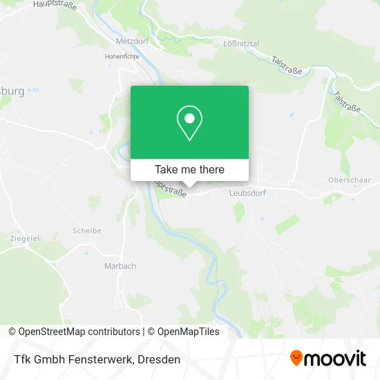 Карта Tfk Gmbh Fensterwerk