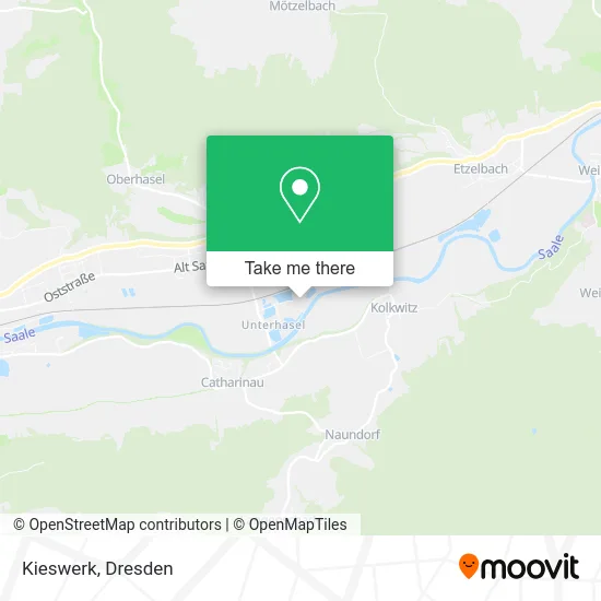 Карта Kieswerk