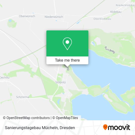 Карта Sanierungstagebau Mücheln