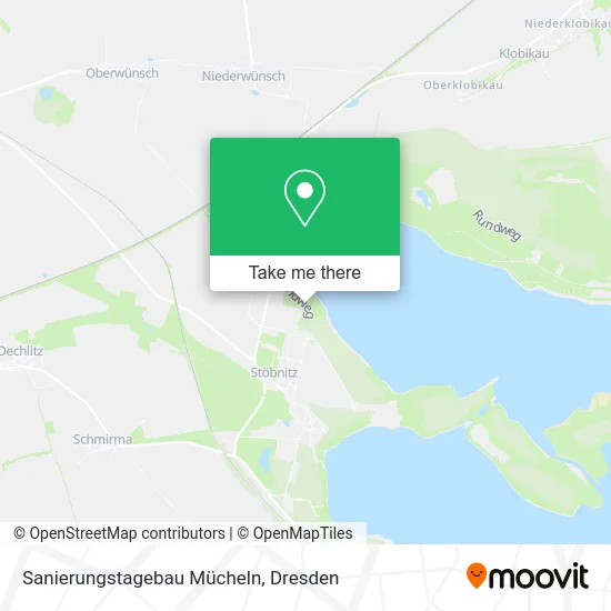 Карта Sanierungstagebau Mücheln