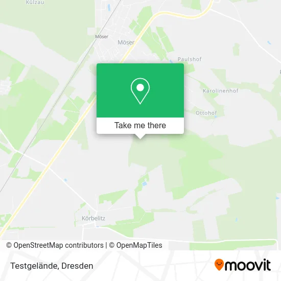 Карта Testgelände