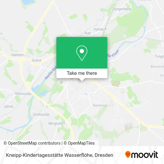 Карта Kneipp-Kindertagesstätte Wasserflöhe