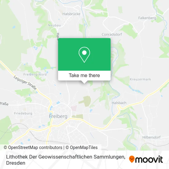 Карта Lithothek Der Geowissenschaftlichen Sammlungen