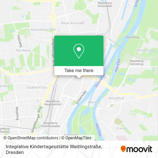 Карта Integrative Kindertagesstätte Weitlingstraße