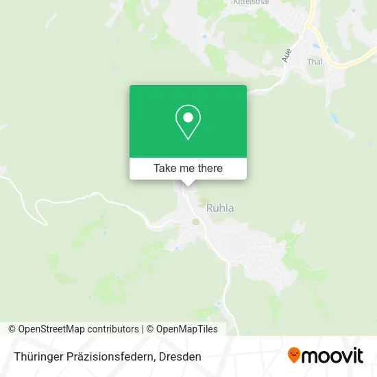 Карта Thüringer Präzisionsfedern