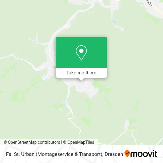Карта Fa. St. Urban (Montageservice & Transport)