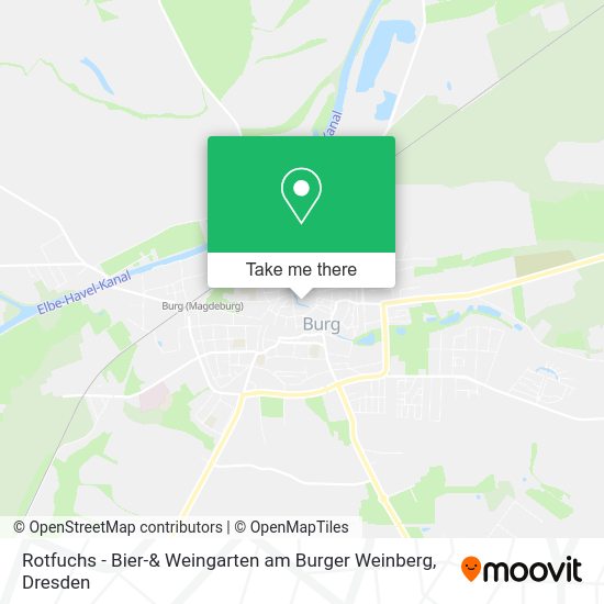Карта Rotfuchs - Bier-& Weingarten am Burger Weinberg