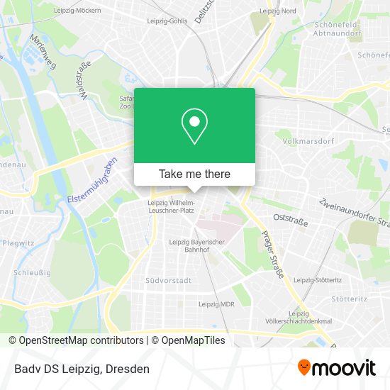 Карта Badv DS Leipzig