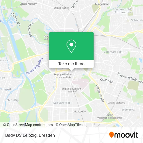 Карта Badv DS Leipzig