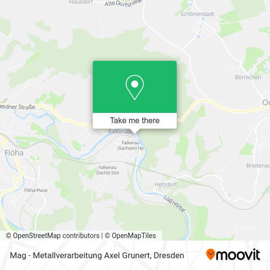 Карта Mag - Metallverarbeitung Axel Grunert