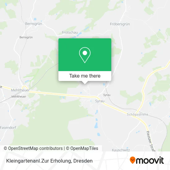 Карта Kleingartenanl.Zur Erholung