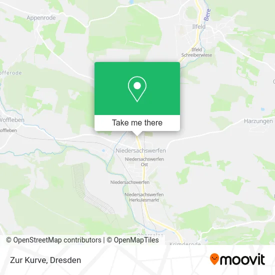 Карта Zur Kurve