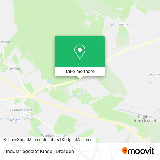 Industriegebiet Kindel map