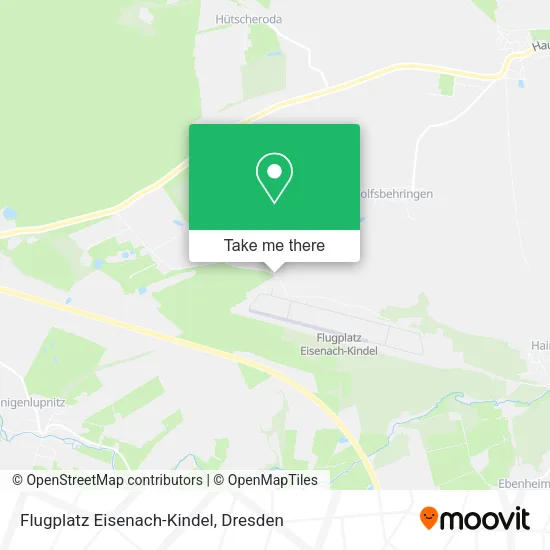 Карта Flugplatz Eisenach-Kindel