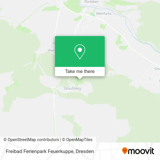 Карта Freibad Ferienpark Feuerkuppe