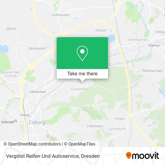 Карта Vergölst Reifen Und Autoservice
