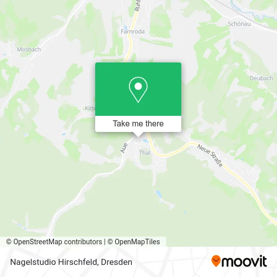 Карта Nagelstudio Hirschfeld