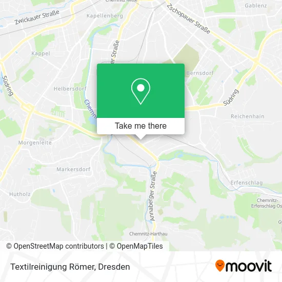 Карта Textilreinigung Römer