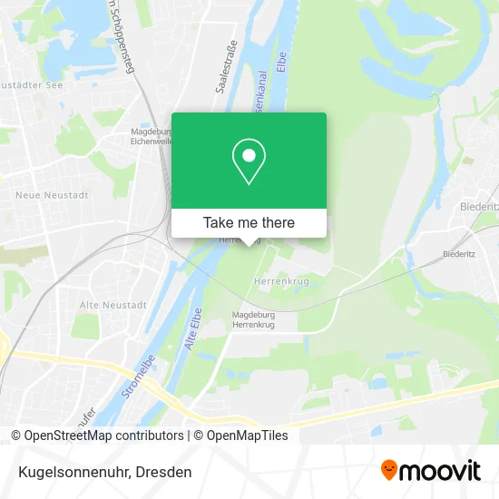 Карта Kugelsonnenuhr