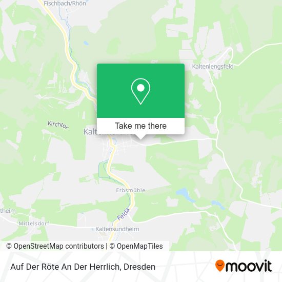 Карта Auf Der Röte An Der Herrlich