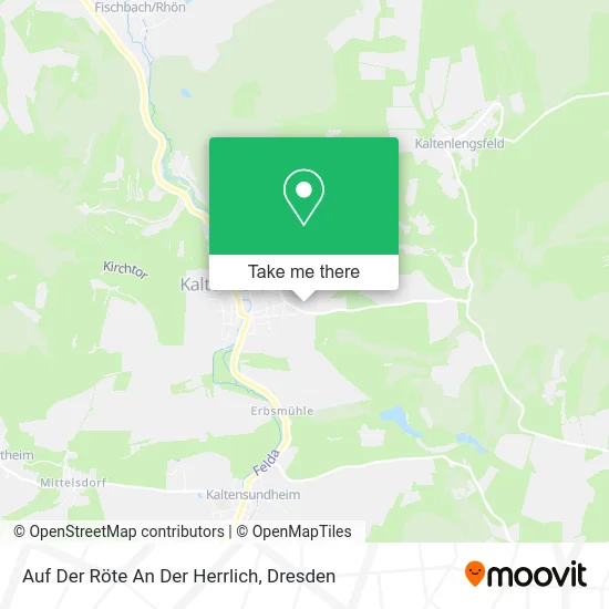 Карта Auf Der Röte An Der Herrlich