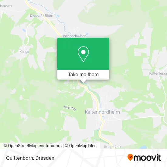 Карта Quittenborn