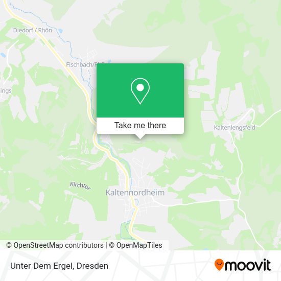 Карта Unter Dem Ergel