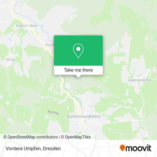Карта Vordere Umpfen