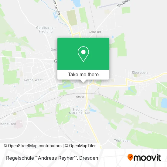 Карта Regelschule ""Andreas Reyher""
