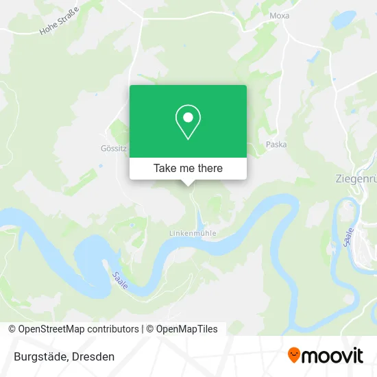 Карта Burgstäde