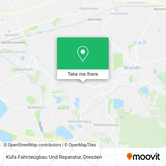 Карта Küfa Fahrzeugbau Und Reparatur