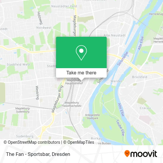 Карта The Fan - Sportsbar