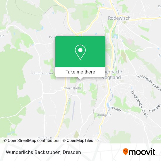 Карта Wunderlichs Backstuben
