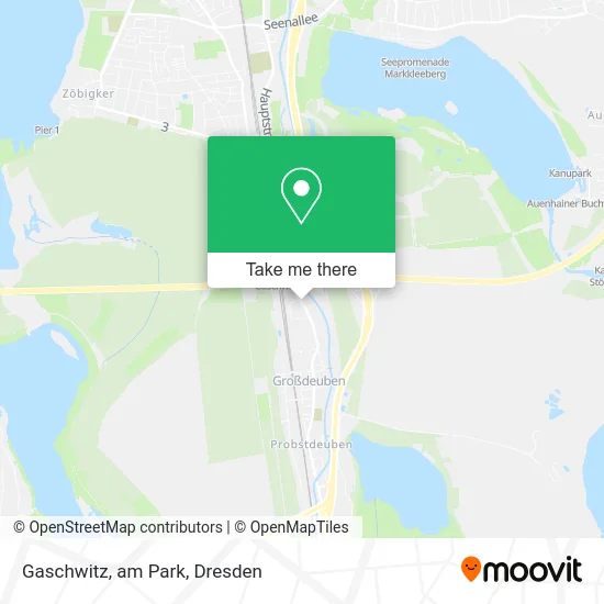 Карта Gaschwitz, am Park