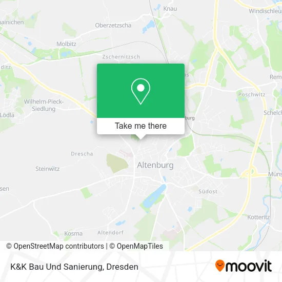 Карта K&K Bau Und Sanierung