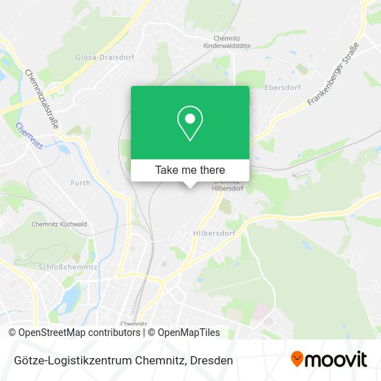 Карта Götze-Logistikzentrum Chemnitz