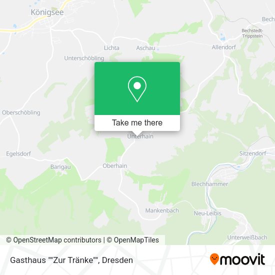 Карта Gasthaus ""Zur Tränke""