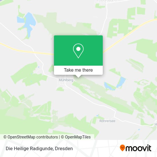 Карта Die Heilige Radigunde