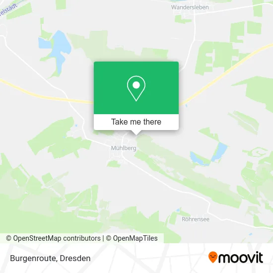 Карта Burgenroute