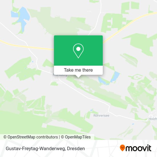 Карта Gustav-Freytag-Wanderweg