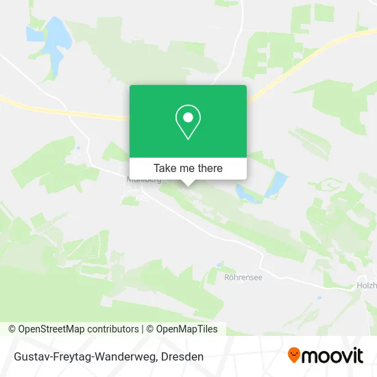 Карта Gustav-Freytag-Wanderweg