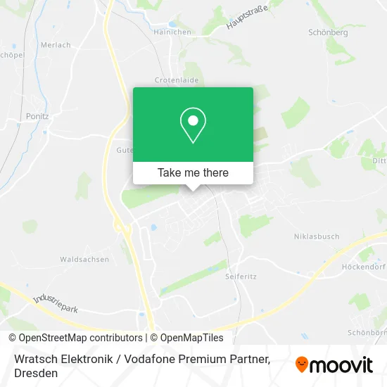 Карта Wratsch Elektronik / Vodafone Premium Partner