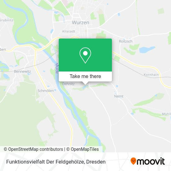 Карта Funktionsvielfalt Der Feldgehölze