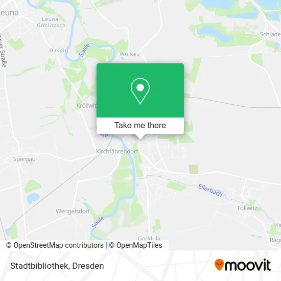 Карта Stadtbibliothek