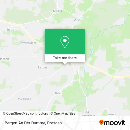 Карта Bergen An Der Dumme