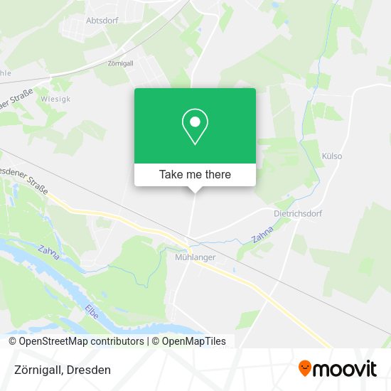 Карта Zörnigall